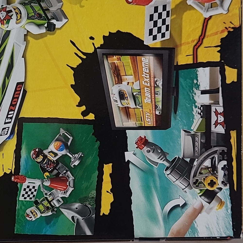 Lego World Racers Jagged Jaws Reef #8897 - Picture 4 of 5
